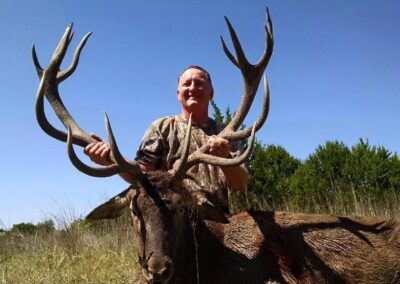 Trophy Red Stag Harvest