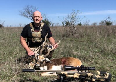 TX Blackbuck Rifle Harvest