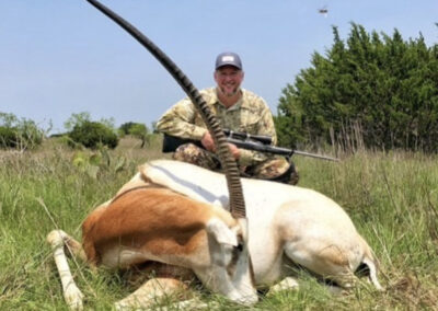 Scimitar Horned Oryx Hunt in Texas