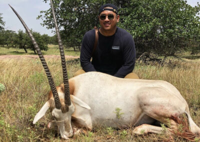 Scimitar Horned Oryx Hunt in Central Texas