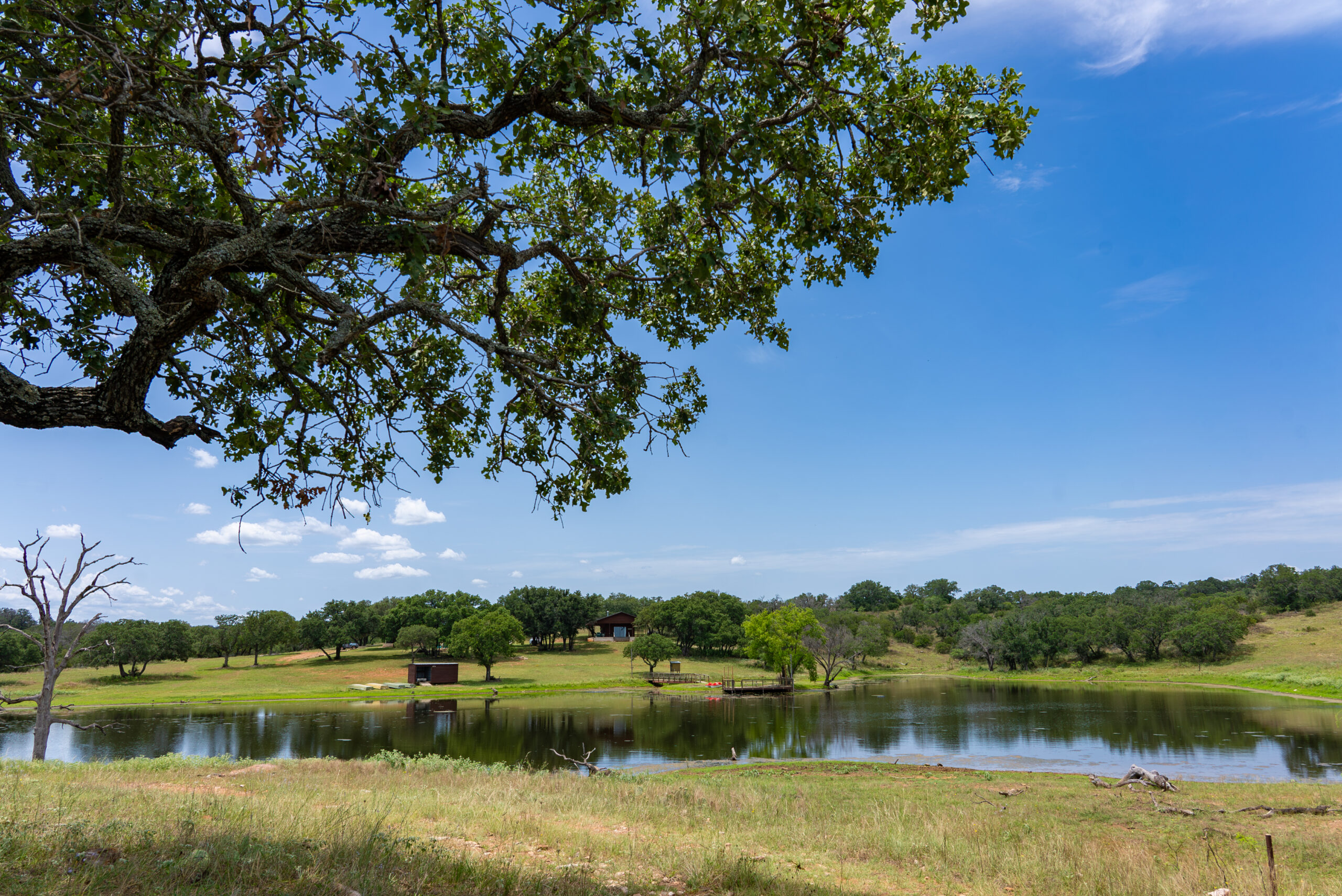 Lake house hunting lodge lake view